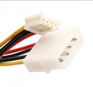 China 4Pin Molex Floppy Disk Drive Power PCB Connector Cable 5.08mm Pitch on sale