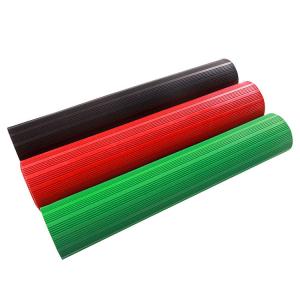 China Industrial SBR EPDM NBR CR IIR Butyl Horse Stall Mattress Rubber Sheet Roll With Black Green Red Color on sale