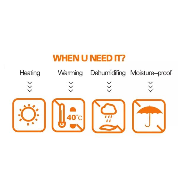 200v Silicone 15 Gallon Drum Heater Pad 800w 10m Fast Heating Speed