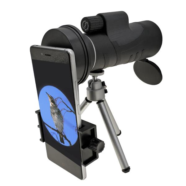 Telescope 12x50 Monocular For Mobile Phone Camera