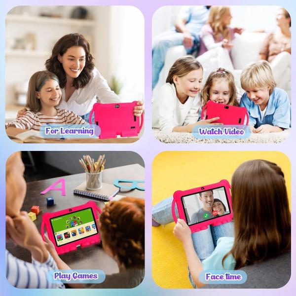 7 Inch A133 CPU Tablet for Kids Portable and Affordable Educational Device at a
