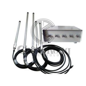 China 5 Bands Drone Mobile Phone Jamming Device Remote Control GPS Signal Blocker on sale