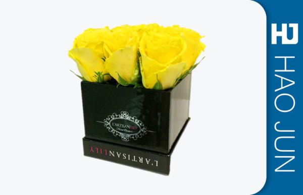 Customized Different Design Cardboard Luxury Flower Packaging Box With Custom