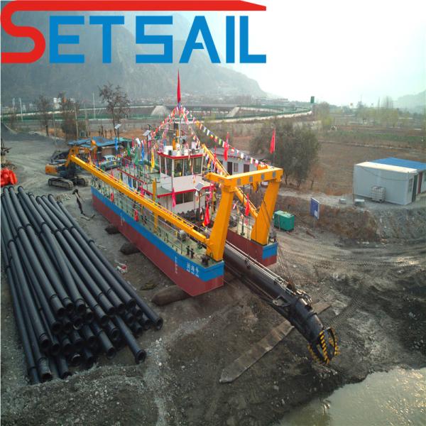 Long Warrant 26inch Cutter Suction Dredger with Diesel Engine Power