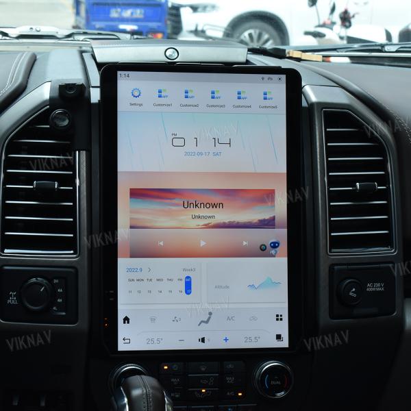 Viknav Car Radio For Ford F150 (2015-2022) 14.5 inch Upgrade Android Auto Audio MultimediaPlayer GPS Touch Screen