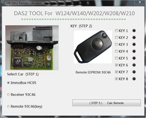 Powerful Function Automotive Diagnostic Software for Benz DAS2 Immobilizer