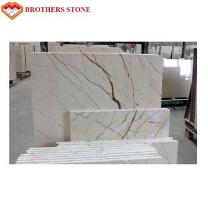 Floor Decor Sofitel Gold Marble Stone Tile With Polished Surface Finishing