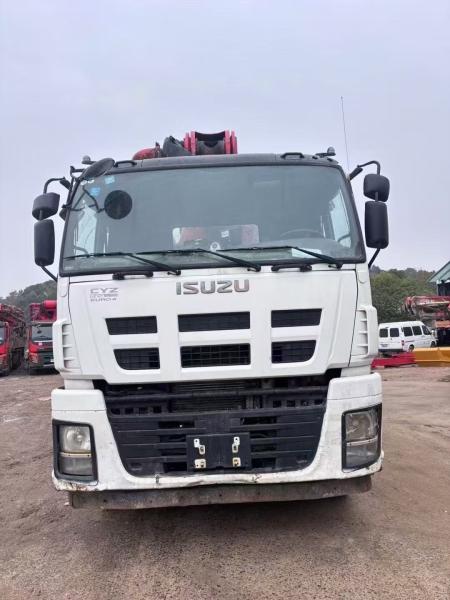 Cheap Second Hand Pump Truck for Customer Requirements 43m Max Vertical Reach 170m3/h Max Theoretical Output for sale
