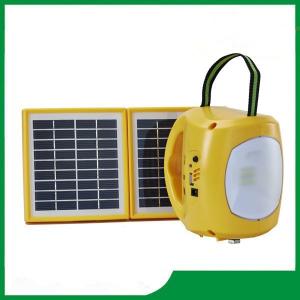 Best Solar lantern, led solar panel lantern with mobile phone charger / 2pcs solar panel / 9pcs led lights for sale wholesale
