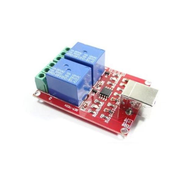 Cheap 2 Channel Arduino Relay Module SSR Solid-State 5V with High Level Trigger for sale