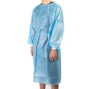 China Hospital Class II PPE Disposable Medical Isolation Gown on sale