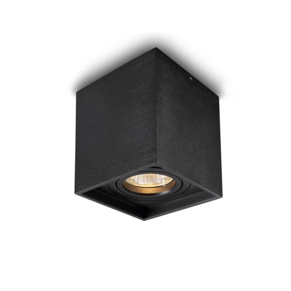 GU10 holder black surface mounted COB LED downlight&LED outdoor ceiling light for hotel