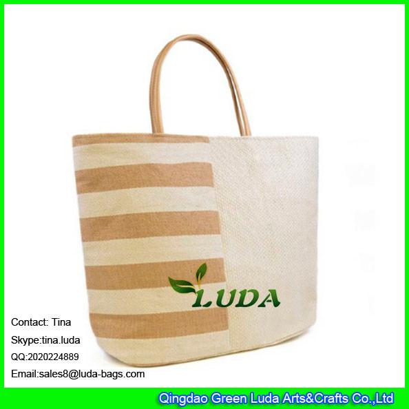 Cheap LUDA fashion beach handbags wholesale paper straw bags for sale