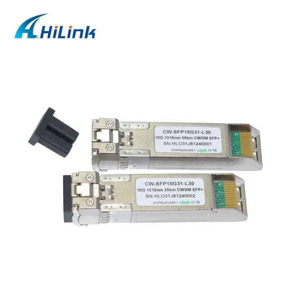 LC Connector Sfp Gigabit Ethernet CWDM Module HL-10G-CW-SFP+ 1310nm 30km