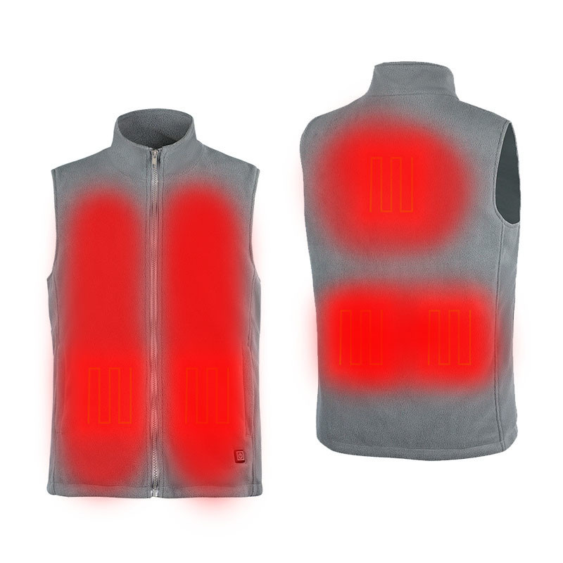 USB Powered Electric Heated Vest with Graphene Heating Panel for Men s Winter Coat