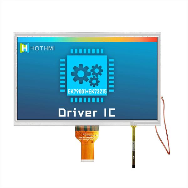 10.1 Inch Resistive TFT LCD Display With 1024x600 Resolution