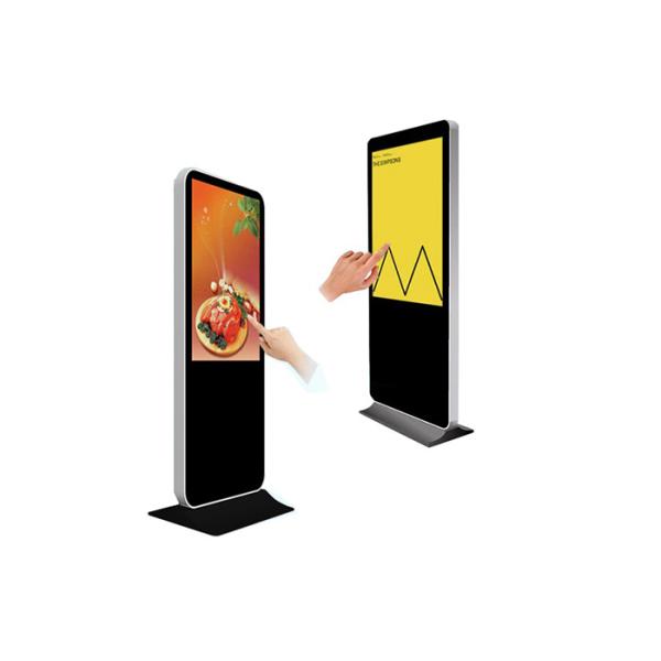 IR Touch Digital Advertising Screens , Wireless Restaurant Digital Signage