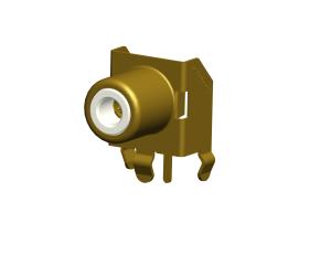 China RCA01-004 Single Unit RCA Female Connector Jack For Stereo Audio on sale