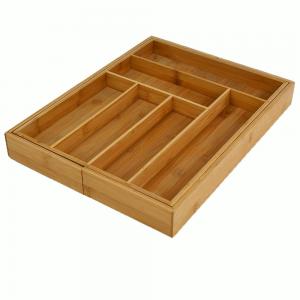 China 13-21.6 Expandable Cutlery Tray With Divider For Kitchen Drawer on sale