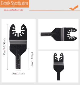 Best 10x40mm HCS Quick Release Multi Tool Oscillating Saw Blades wholesale