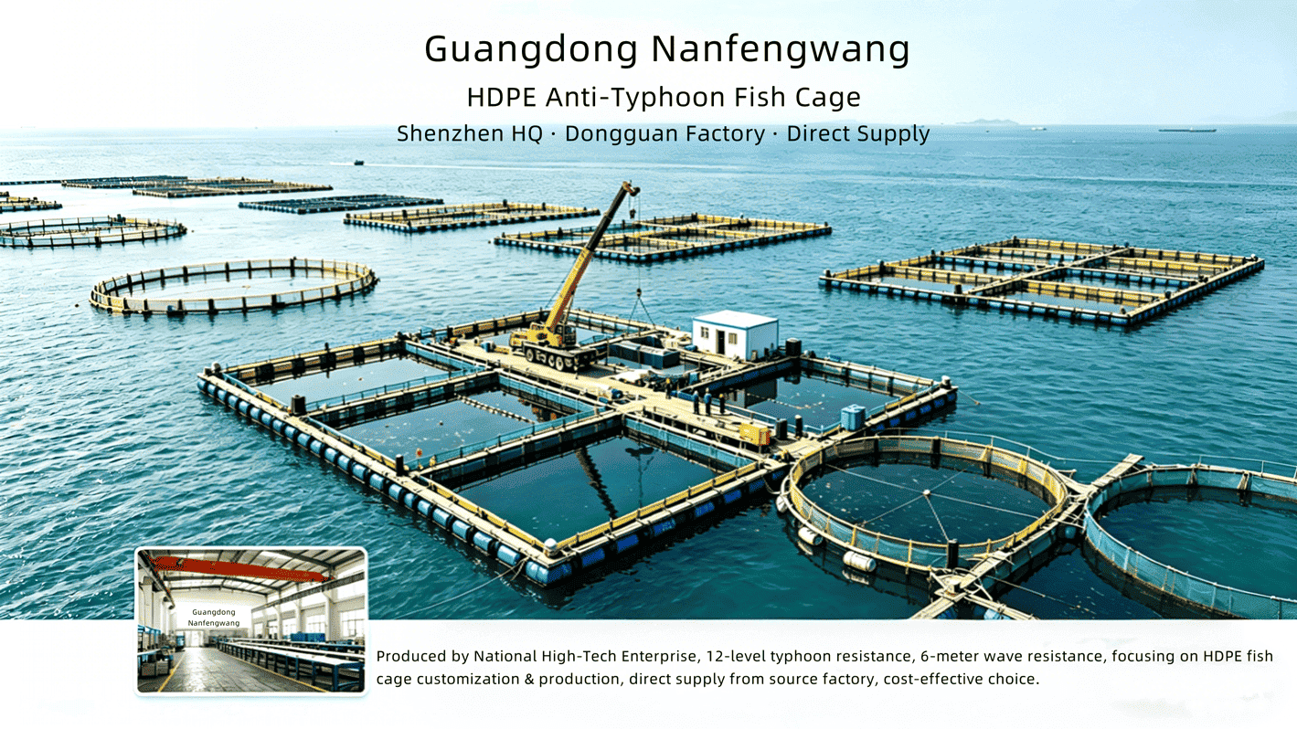 Modular Customizable HDPE Complete‑Set Fish Farming Cage