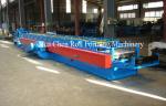 High Speed Automatic C Purlin Roll Forming Machine , 13 Row Purlin Making