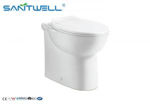 Best Thin Seat Cover UF Rimless Wall Hung Wc Toilet , Eastern Europe Toilet wholesale