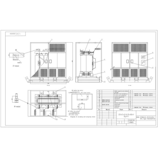 2000 KVA Encapsulated Dry Type Power Transformer