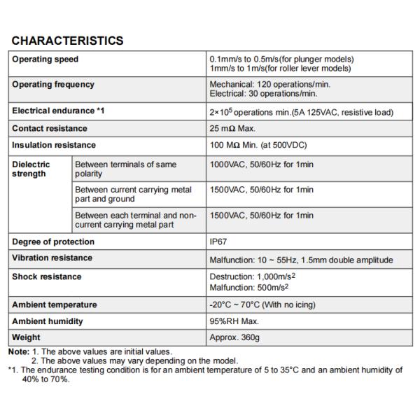 NNC miniature weight Limit Switch ESL4C series for electronics, machinery and light industry