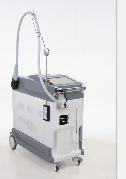 Cheap 80kg 1064 Nm Nd Yag Laser Treatment For Hair Removal 5 - 40ms Adjustable Pulse Width for sale