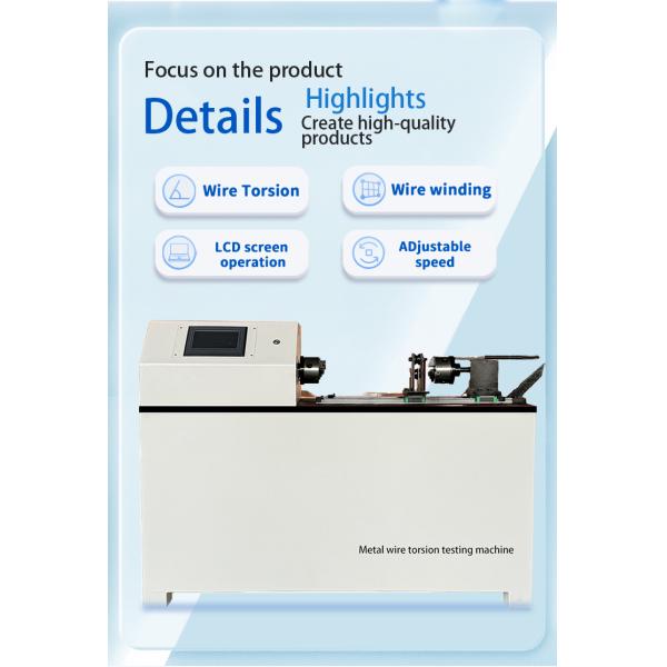 BXT-EZ-10 Metal Wire Torsion Testing Machine 0.1-10mm