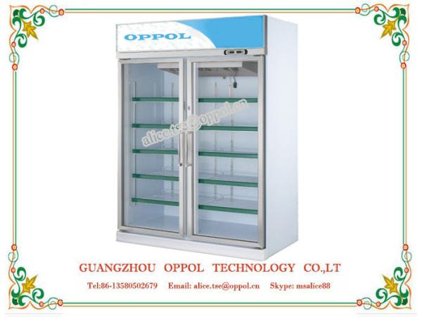 Cheap OP-702 Vertical Auto Defrost 2 to 8 Degree Medical Pharmacy Cooler Fridge for sale