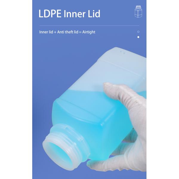 Screw Cap Sealing Type lab Plastic Hdpe Bottle 500ml 250ml 1000ml OEM
