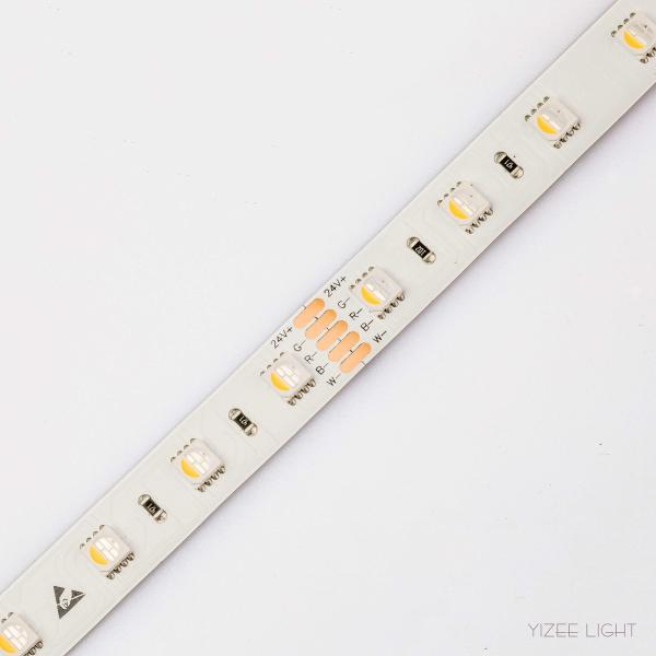 Cheap 10mm 5m rGB Led Strip Lights 24V 60LEDs/M 14.4W LED Tape Colour Changing for sale
