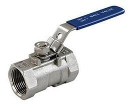 China Compact Structure Cast Steel Ball Valve , Screwed Ball Valve PTFE Sealing on sale