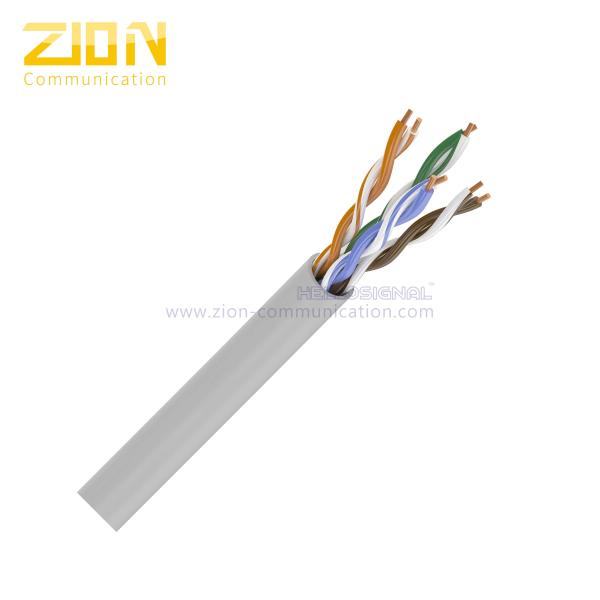 Cheap UTP CAT5E Riser Rated Network Cable 24AWG Bare Copper CMR 350MHz Bandwidth for sale