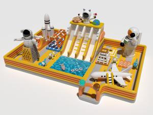 China Alien Commercial Water Park Inflatable Jumping Castles For Sale on sale
