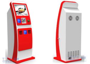 Best Touch Screen Ticket Vending Kiosk Standing , Automatic Card Vending Machine wholesale