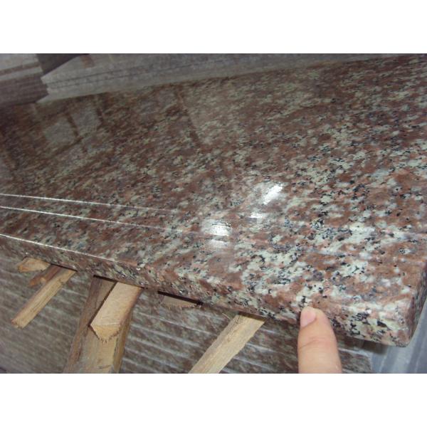 60 X 60cm Polished Granite Tiles G687 Peach Red Big Slab CE Certification