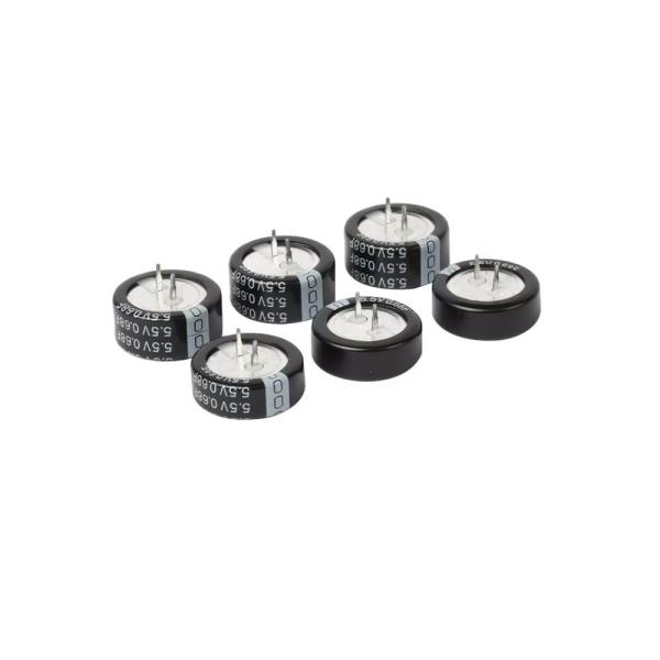 Button Double Layer Farad Super Capacitor 5.5V 0.68F C Type