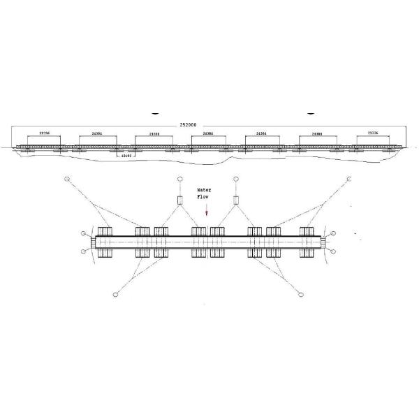 Pedestrian Sightseeing Pier Trestle Bridge , Galvanized Temporary Steel Bridge