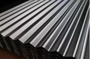 China 600mm-1250mm Corrugated Steel Roofing Sheets Zinc Coated Galvanized Steel Sheet on sale