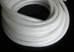 Best Polyester Braid Silicone Rubber Tubing , Flexible Silicone Hose Food Grade Without Smell wholesale