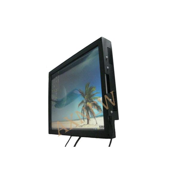 17'' Rear Mount Multi Touch LCD Monitor IR Touchscreen DC 12V , Multi Lcd Display