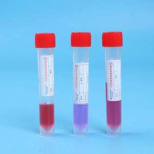 Best Inactivated Disposable Virus Sampling Tube Medical Transport Red wholesale
