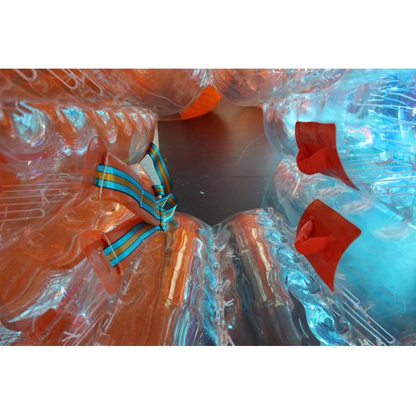 Orange Inflatable Bubble Soccer Human Loopy Ball CE/UL Approved