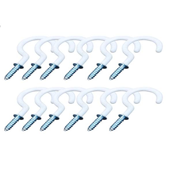 2.9'' Ceiling Screw Hooks For Hanging Plants Or Mug Cups