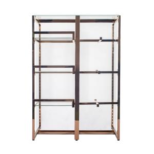 China Beer Bread Glass Display Rack For Garment Shop Handbags Stainless Steel on sale