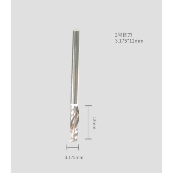 Custom Material Standard Size Milling Cutter for Pattern Cutter Machine Accessory