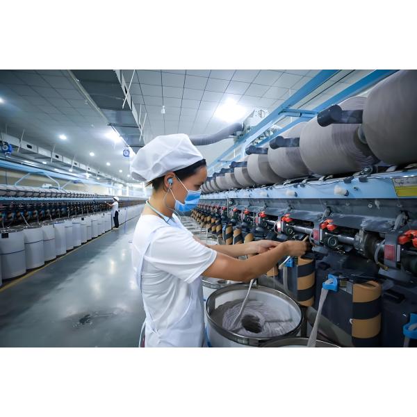 Semi Dull Polyester FDY Yarn Eco Friendly Hollow Cross Section